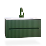 EASY CANNETTO EC07CS VERDE BOSCO - Долен MDF шкаф за баня, зелен
