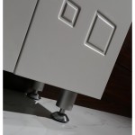 Комплект PVC шкаф с мивка за баня АЙВЪН 60