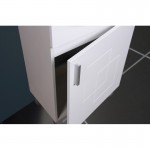 ICP 5385 - Устойчив долен PVC шкаф за баня, бял