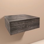 Тъмно кафяв плот за баня Inter Ceramic