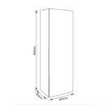 Колонка ICP 2515-80 от PVC 