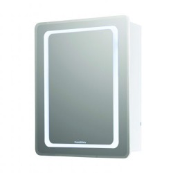 Горен шкаф за баня с LED и огледало ИВОН