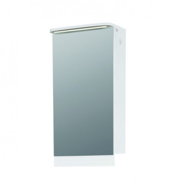 Горен шкаф за баня с LED и огледало ЛЕО